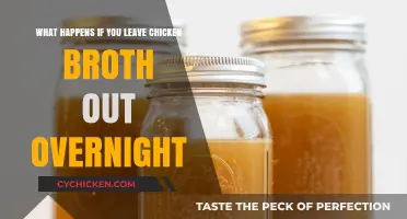 Overnight Chicken Broth: Safe to Sip or Spoiled?