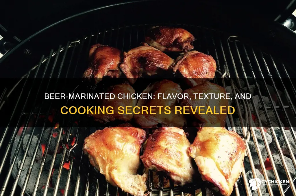what happens if you marinate chicken in beer