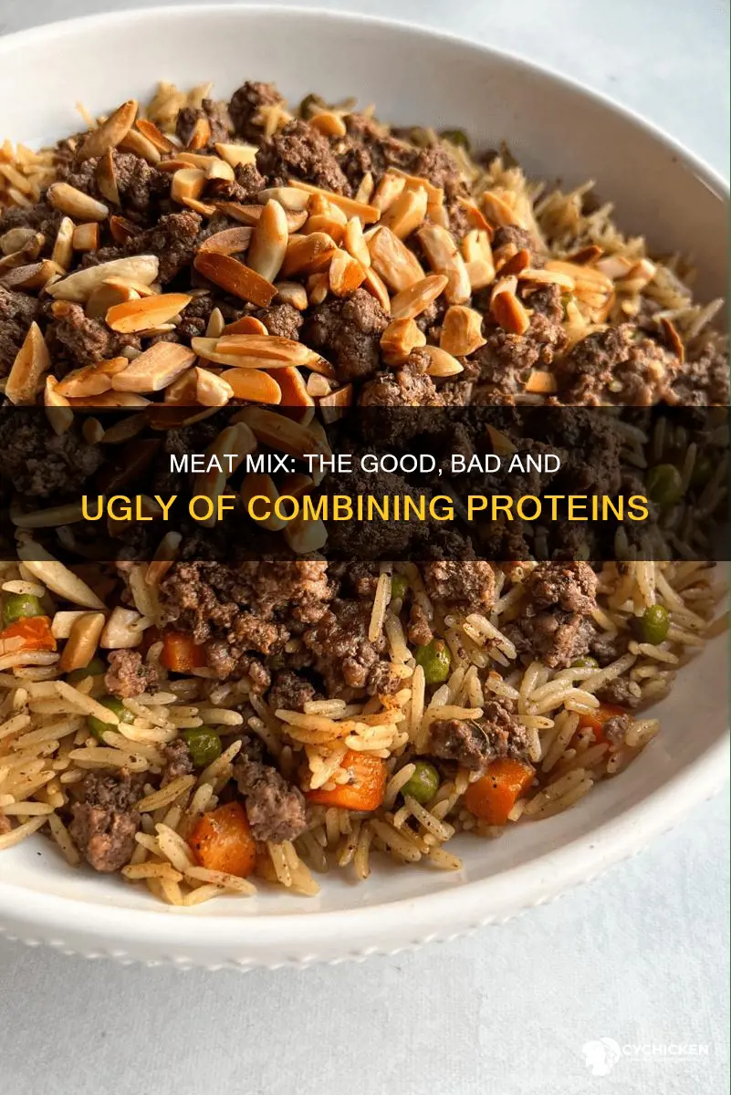 what happens if you mix beef and chicken together