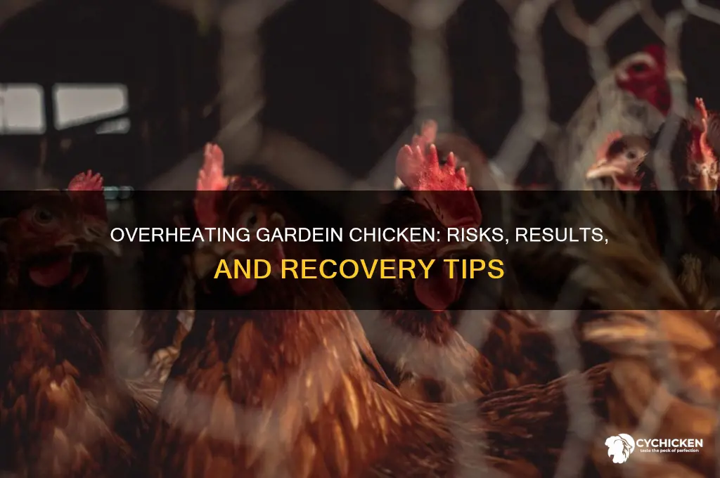 what happens if you overheat gardein chicken