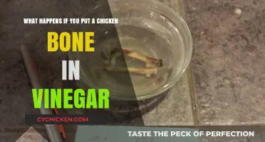 How Vinegar Affects Chicken Bones