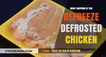 Refreezing Defrosted Chicken: Risks, Safety Tips, and Best Practices