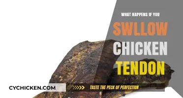 Swallowing Chicken Tendon: Potential Risks and What to Expect