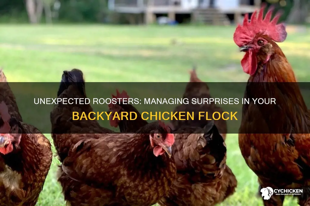 what happens if your chicks are roosters