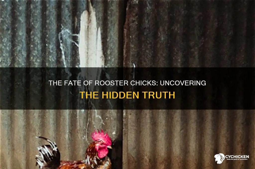 what happens to all the rooster chicks