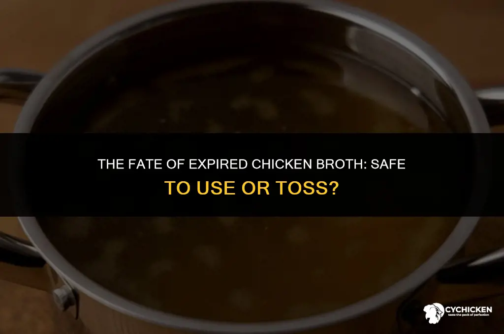what happens to expired chicken broth