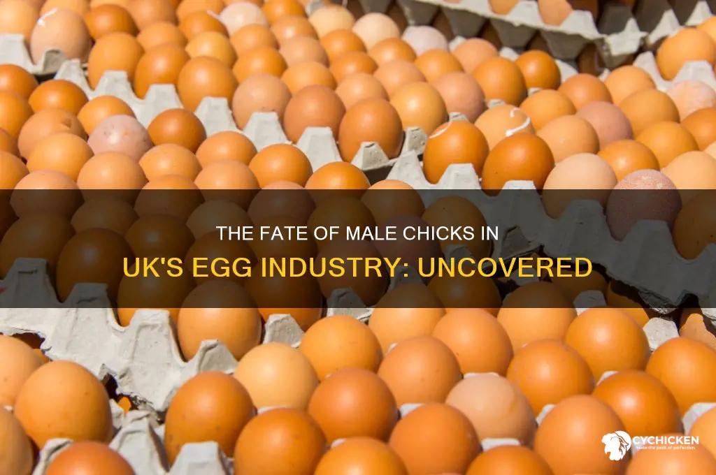 what happens to male chicks in the uk