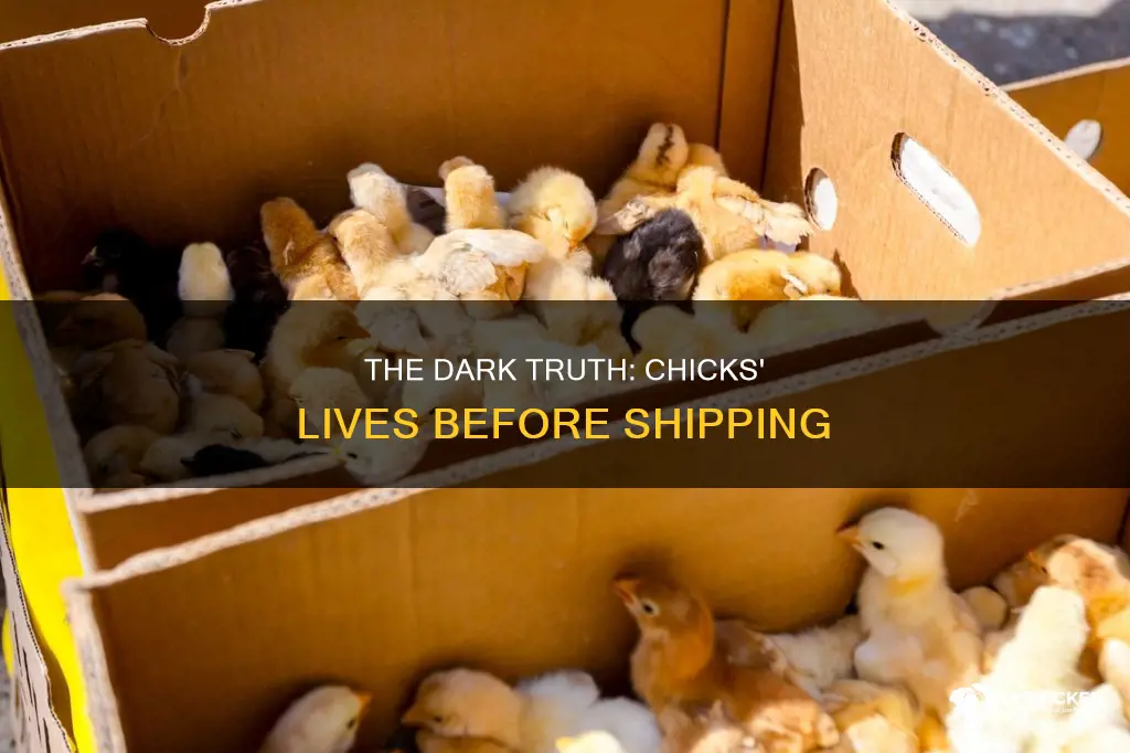 what happens to the chicks before they are shipped