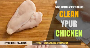 Unwashed Chicken Risks: Health Hazards of Skipping Poultry Cleaning