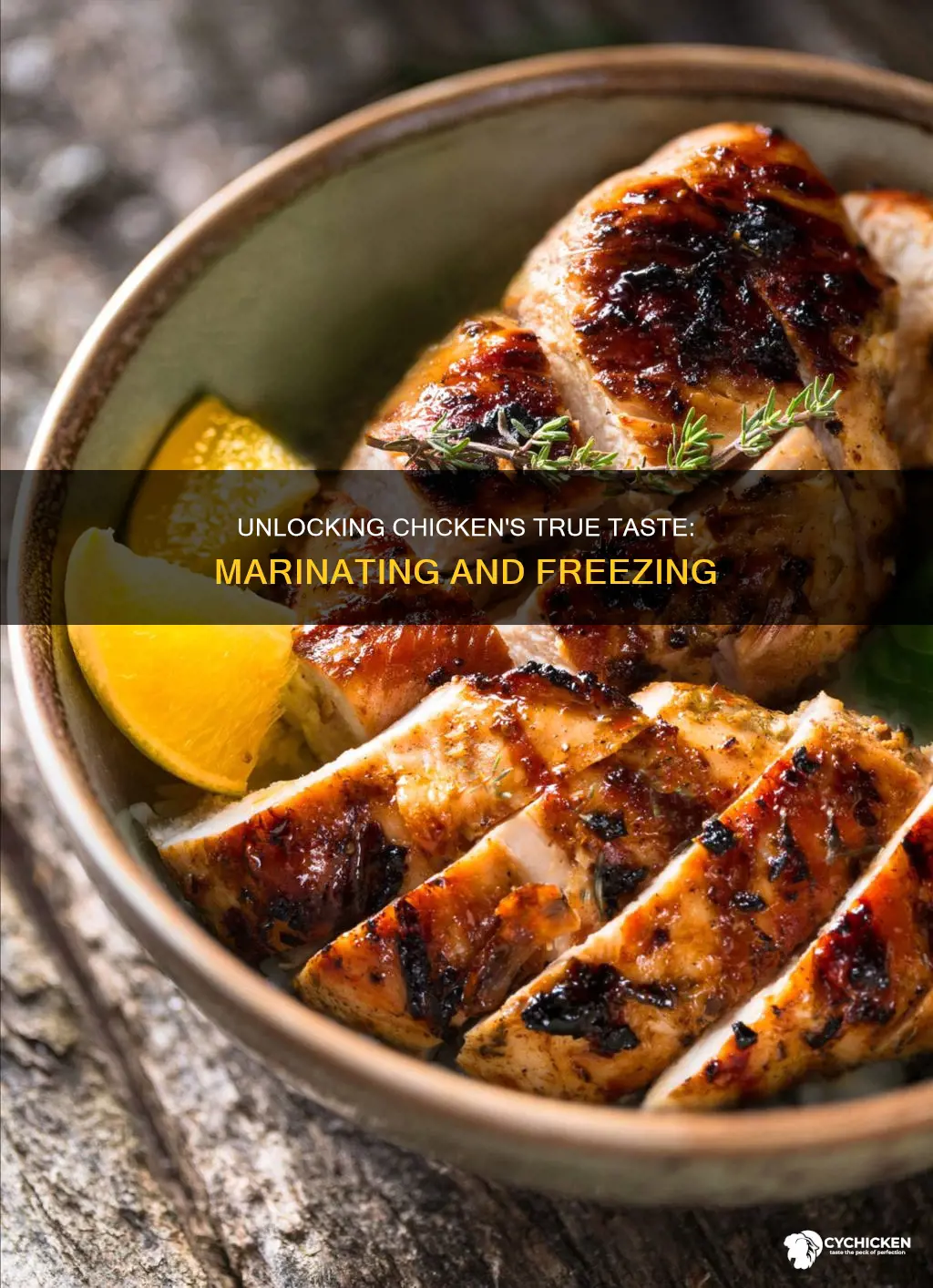 what happens when you marinate chicken in the freezer