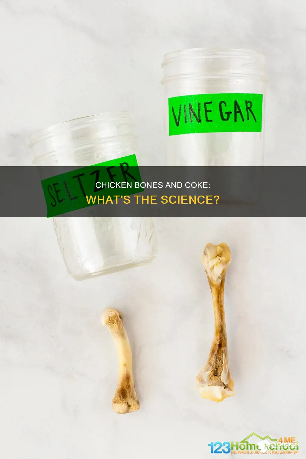 what happens when you put a chicken bone in coke