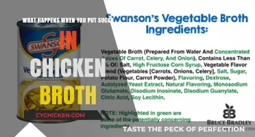 Sweet and Savory Fusion: The Surprising Effects of Sugar in Chicken Broth