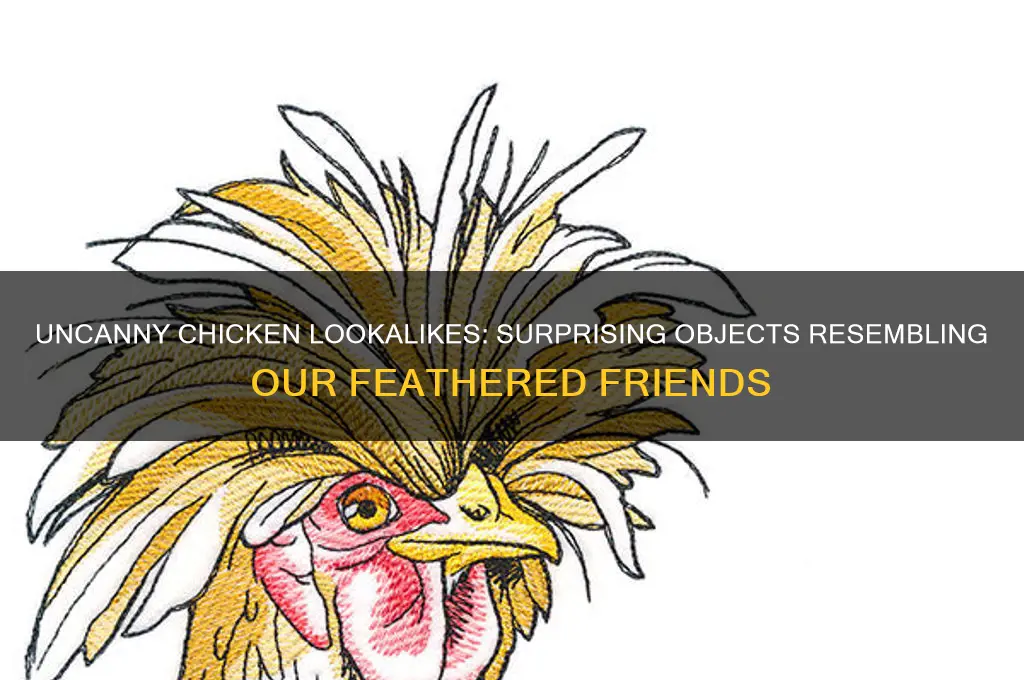what has a resemblance of a chicken