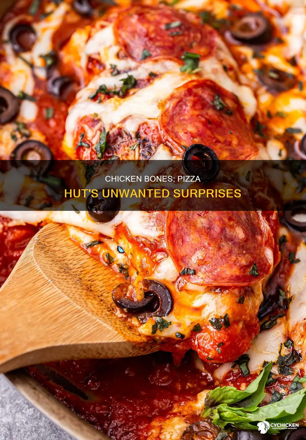 what has more chicken bone in or out pizza hut