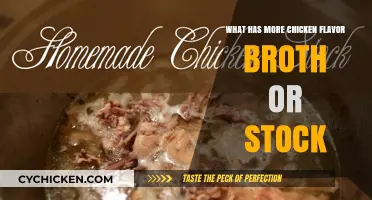 Broth vs. Stock: Unraveling the Chicken Flavor Mystery