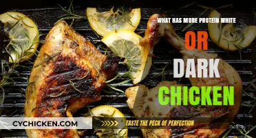 White vs. Dark Chicken: Which Has More Protein?