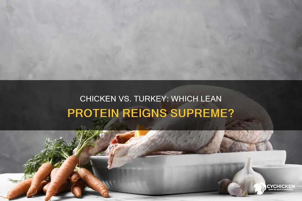 what has the most protein chicken or turkey