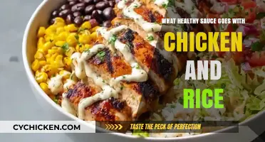 Nutritious Sauce Pairings: Elevate Your Chicken and Rice with Healthy Options