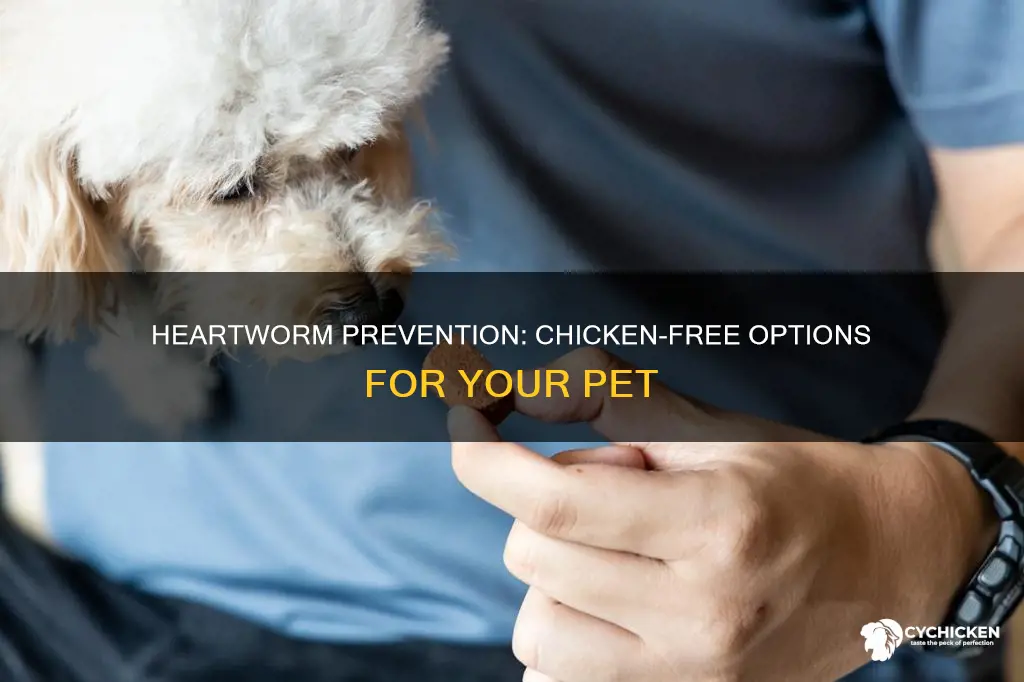 what heartworm prevention does not have chicken in it