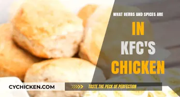 Secret Herbs and Spices Behind KFC's Chicken Recipe