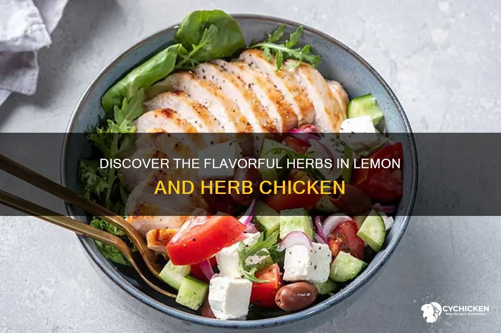 what herbs are in lemon and herb chicken