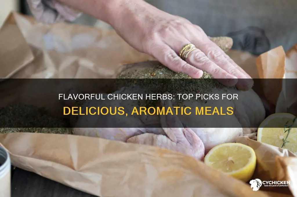 what herbs do you put in a chicken