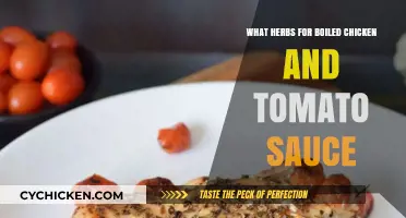 Flavorful Herbs to Elevate Your Boiled Chicken and Tomato Sauce Dish