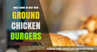 Flavorful Herbs to Elevate Your Ground Chicken Burgers to Perfection