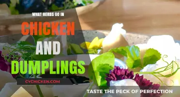 Flavorful Herbs to Elevate Your Chicken and Dumplings Recipe