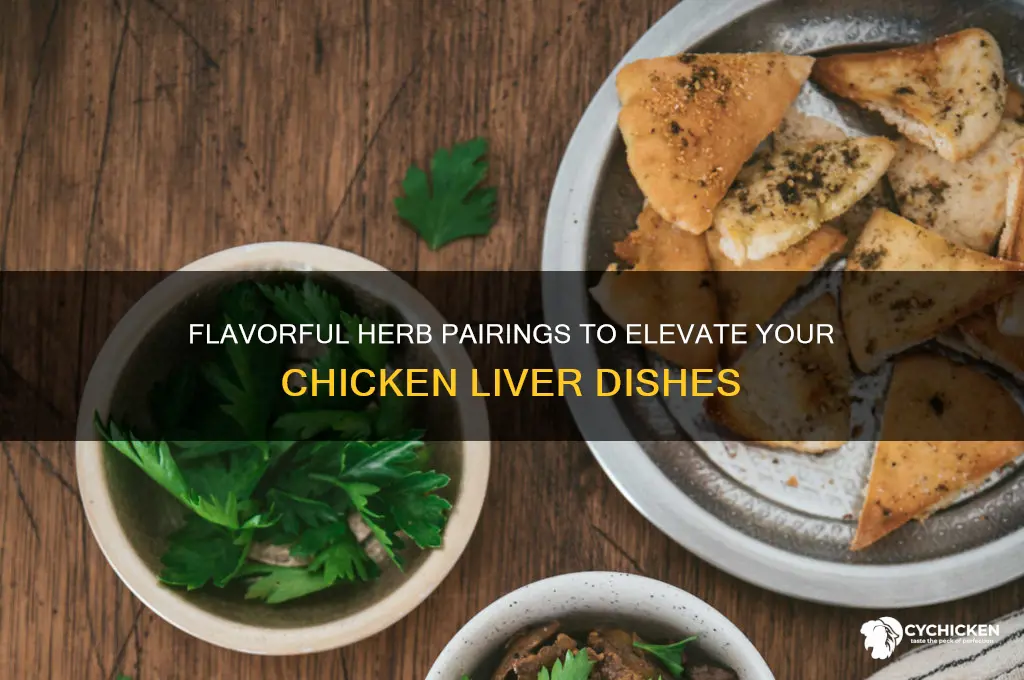 what herbs go well with chicken livers