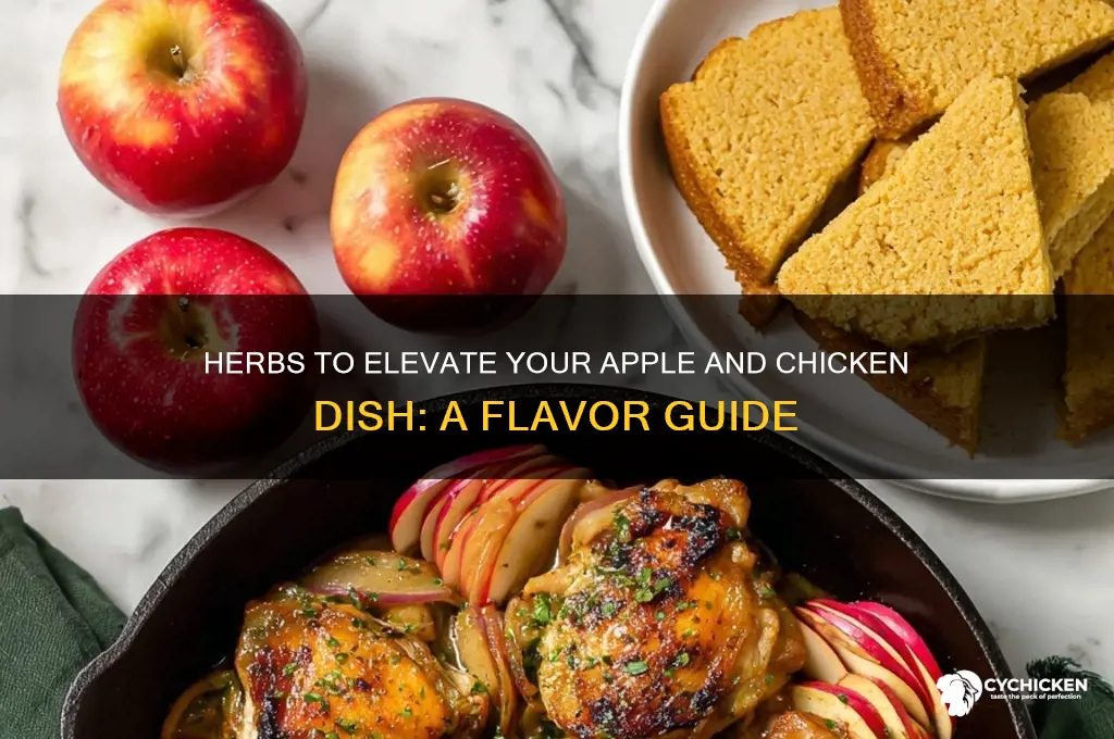 what herbs go with apples and chicken