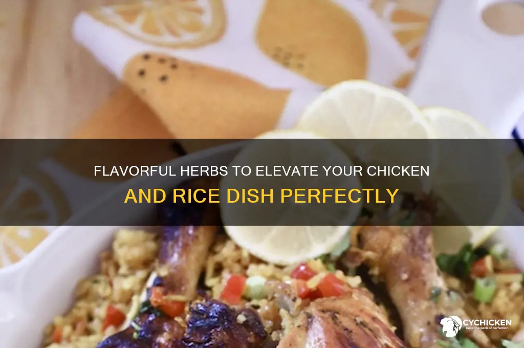 what herbs go with chicken and rice