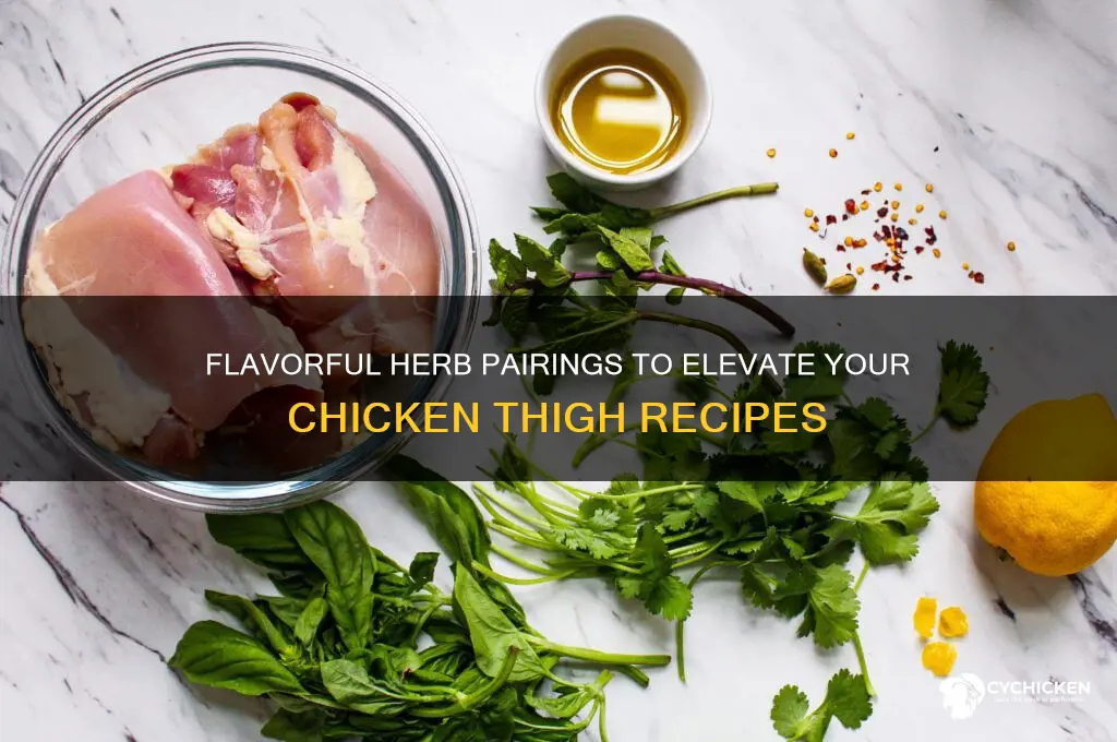 what herbs go with chicken thighs