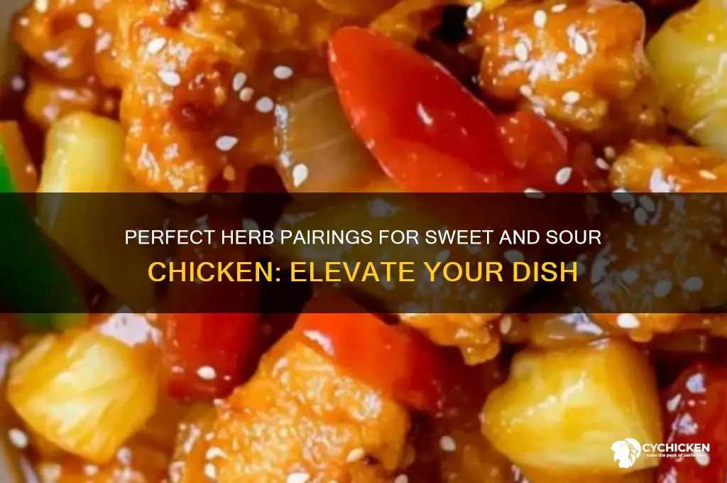 what herbs go with sweet and sour chicken