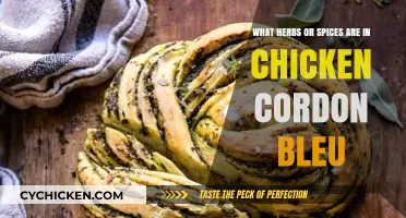 Herbs and Spices: Chicken Cordon Bleu's Secret Ingredients