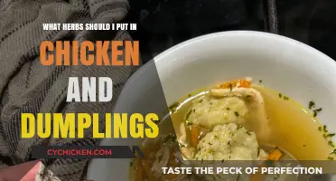 Herbs to Enhance Your Chicken and Dumplings