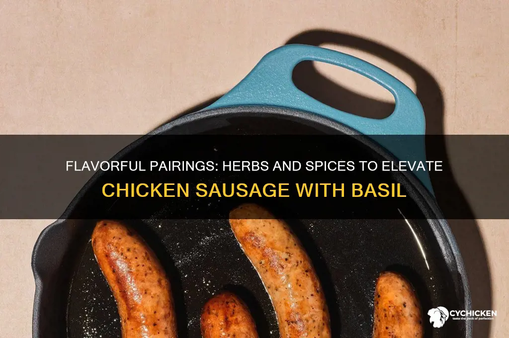 what herbs spices go with chicken sausage basil