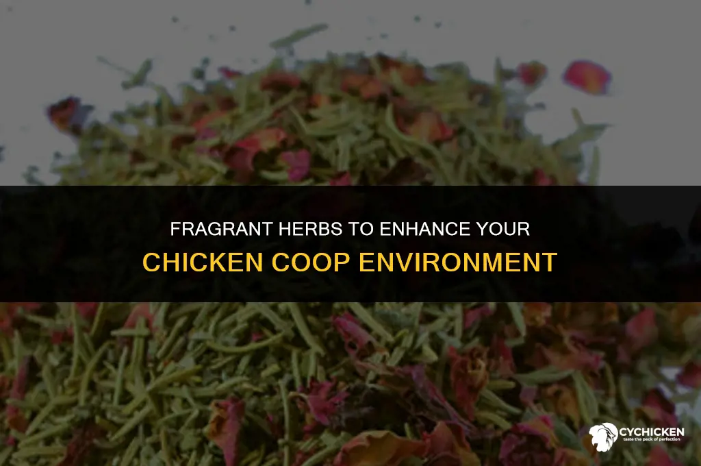 what herbs to plant around chicken coop