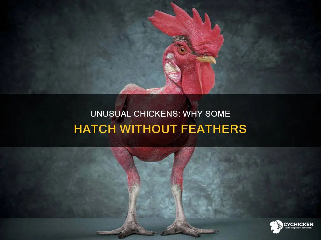 what if a new born chicken doesnt have feathers