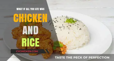 Chicken and Rice Diet: Healthy or Risky?