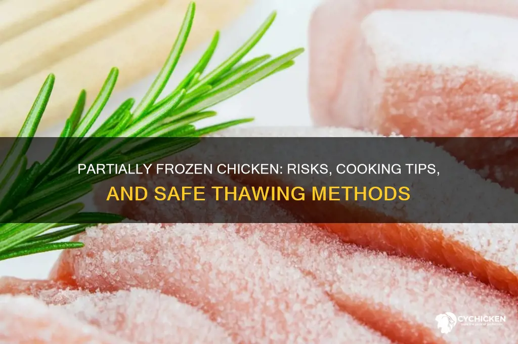 what if chicken is not fully defrosted