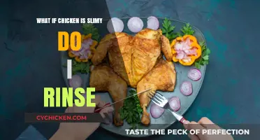 Slimy Chicken: Should You Rinse It or Toss It?