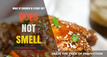 Why Is My Chicken Sticky? When to Worry
