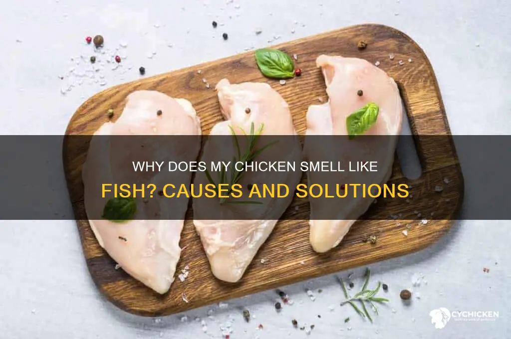 what if chicken smells like fish