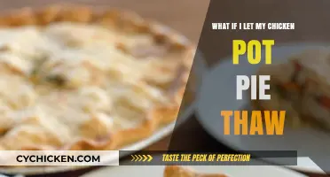 The Great Thaw: Reviving Your Chicken Pot Pie Safely