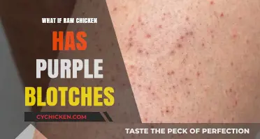 Purple Blotches on Raw Chicken: Causes, Safety, and What to Do