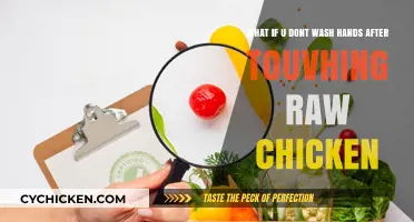 Unwashed hands: A recipe for food poisoning