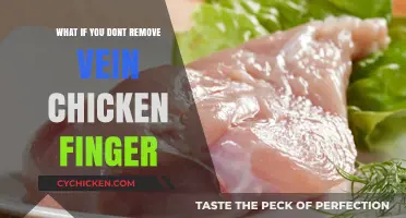 Skipping Vein Removal in Chicken Fingers: Risks and Consequences Explained