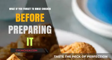 Rinsing Chicken: Is It Necessary or Not?