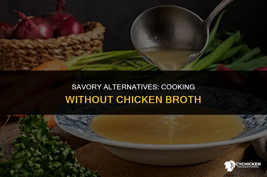what if yoy dont have chicken broth